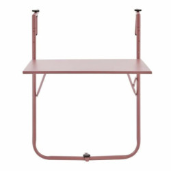 Folding Table 60 x 78 x 86-101 cm Steel