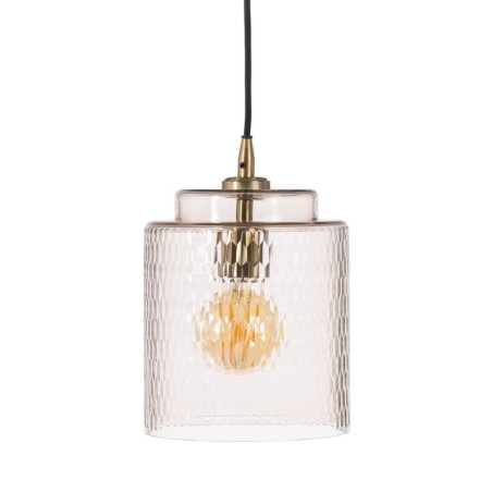 Ceiling Light Crystal Metal 20 x 20 x 27 cm