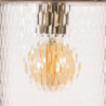 Ceiling Light Crystal Metal 20 x 20 x 27 cm