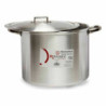 Casserole with Lid Silver Aluminium 44 x 30 x 35 cm (2 Units)