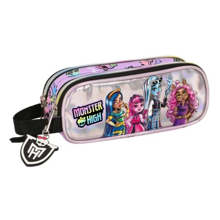 Double Carry-all Monster High Best boos Lilac 21 x 8 x 6 cm