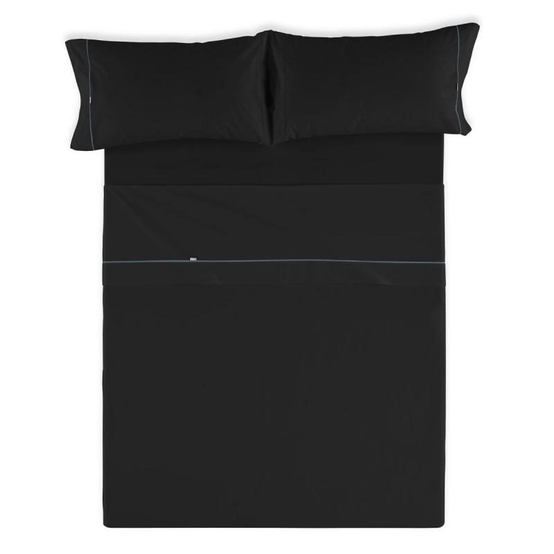 Bedding set Alexandra House Living Black Super king 4 Pieces