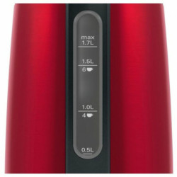 Kettle BOSCH TWK3P424 Red Red/Black Stainless steel 2400 W 1,7 L