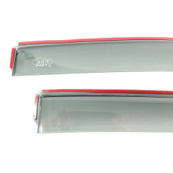 Wind deflector DGA 180.47FR 4 Pieces Frontal Rear