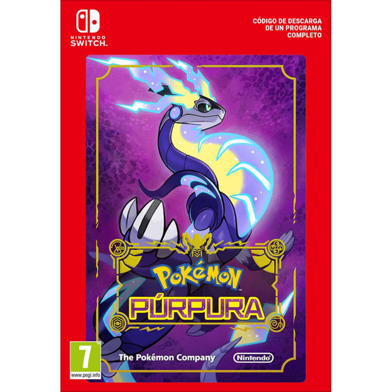 Video game for Switch Nintendo POKEMON PURPURA