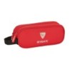 Double Carry-all Sevilla Fútbol Club Black Red 21 x 8 x 6 cm