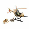 Radio control Helicopter Schleich Animal Rescue + 3 years 16 Pieces