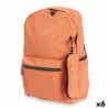 School Bag Orange 37 x 50 x 7 cm (6 Units)