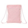 Backpack with Strings Safta Bunny Pink 26 x 34 x 1 cm