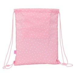 Backpack with Strings Glow Lab Sweet home Pink 26 x 34 x 1 cm