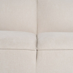 Sofa Black Cream Nylon Polyester 177 x 86 x 77,5 cm