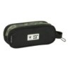 Double Carry-all Kelme Travel Black Green 21 x 8 x 6 cm