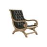 Armchair DKD Home Decor Green Mango wood 65 x 98 x 94 cm