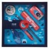 Stationery Set Milan Edition Box  6 Pieces Blue Red