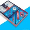 Stationery Set Milan Edition Box  6 Pieces Blue Red