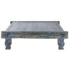 Centre Table Home ESPRIT Blue Teak 150 x 150 x 40 cm