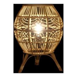 Desk Lamp DKD Home Decor Bamboo 220 V 50 W