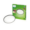 LED Flush-fitting ceiling light Philips Superslim Black 15 W