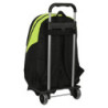 School Rucksack with Wheels Real Betis Balompié Black Lime 32 x 44 x 16 cm