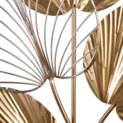 Wall Decoration 50 x 6 x 98,5 cm Golden Metal