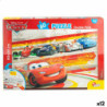 Child's Puzzle Cars Double-sided 60 Pieces 50 x 35 cm (12 Units)