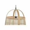 Ceiling Light DKD Home Decor Brown Multicolour Wood Bamboo 50 W Oriental 220 V 38 x 38 x 56 cm