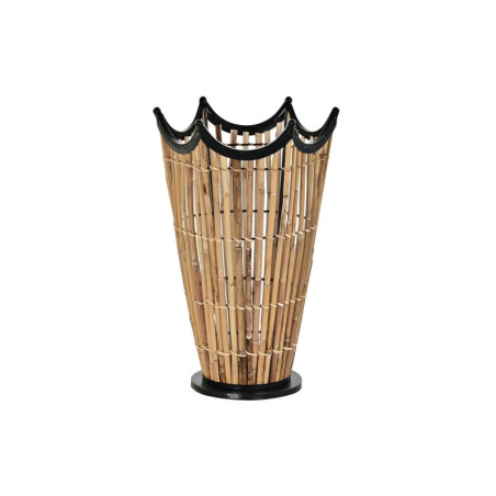 Umbrella stand DKD Home Decor Rattan Black Metal (32 x 32 x 50 cm)