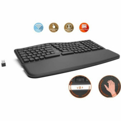 Bluetooth Keyboard Mobility Lab MOBILITY LAB - ML313153 Black AZERTY