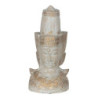 Decorative Figure White Natural Hindu 20 x 20 x 40 cm