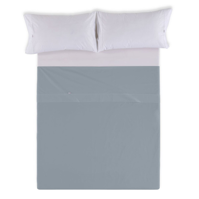 Top sheet Alexandra House Living Steel Steel Grey 220 x 275 cm