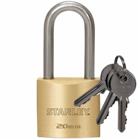 Key padlock Stanley Brass Bow (2 cm)