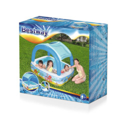 Inflatable Paddling Pool for Children Bestway 140 x 140 x 114 cm