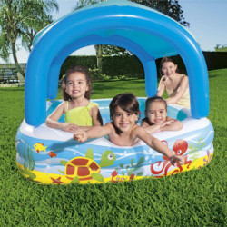 Inflatable Paddling Pool for Children Bestway 140 x 140 x 114 cm