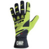 Kids Karting Gloves OMP KS-3 Yellow/Black 6