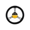 Steering Wheel Cover BC Corona FVO10133 Nubuck Black (Ø 36 - 38 cm)