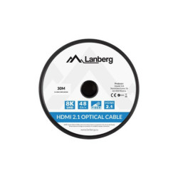 HDMI Cable Lanberg CA-HDMI-30FB-0300-BK 30 m