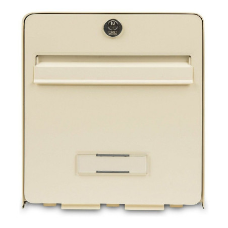 Letterbox Burg-Wachter   Beige Plastic Galvanised Steel