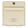 Letterbox Burg-Wachter   Beige Plastic Galvanised Steel