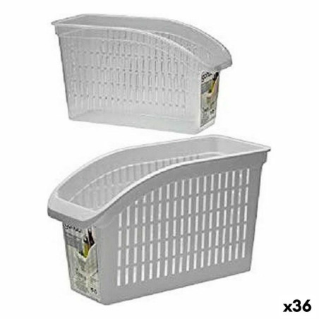 Basket White Plastic 13 x 17 x 29,2 cm (36 Units)