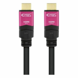 HDMI Cable NANOCABLE 10.15.3725 4K HDR 25 m Black