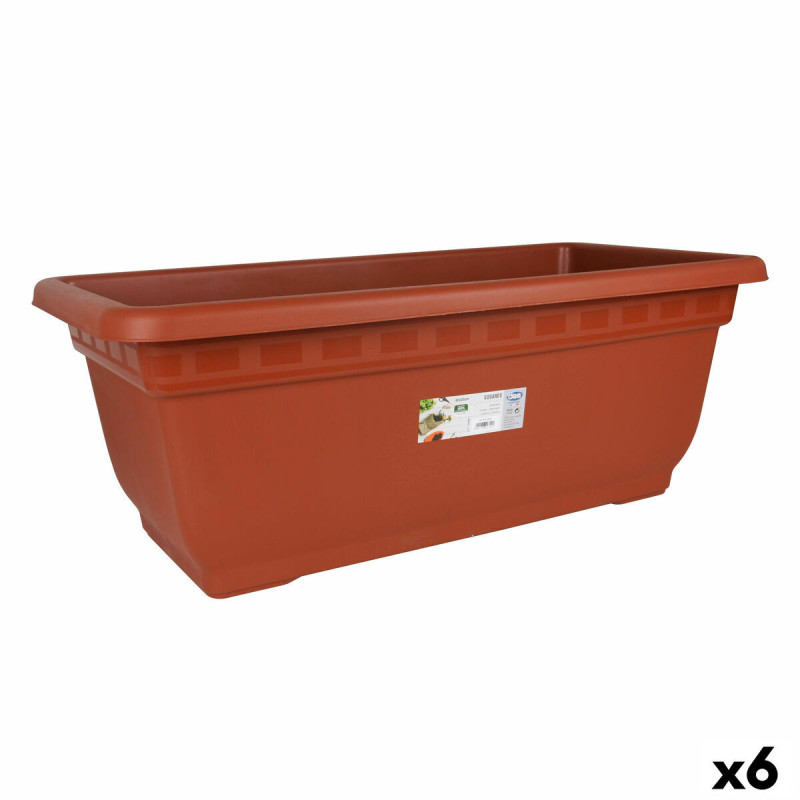 Planter Dem Squares 80 x 40 x 30 cm (6 Units)