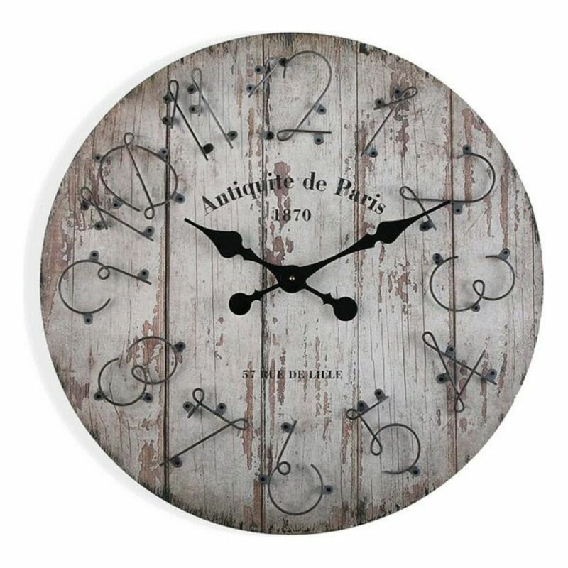 Wall Clock Versa 21110101 Wood