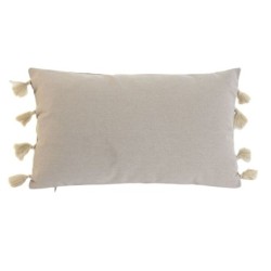 Cushion Home ESPRIT White Terracotta Boho 50 x 5 x 30 cm