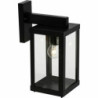 Wall Light Brilliant Gaia Exterior Black Metal 60 W E27