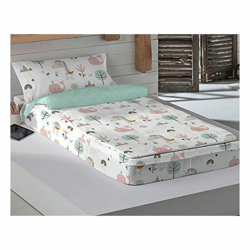 Quilted Zipper Bedding Haciendo el Indio Rainbowland 90 x 190 cm (Single)