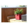 Plant pot Riviera Red Plastic Squared 40 x 40 cm