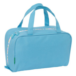 School Toilet Bag Benetton Spring Sky blue 31 x 14 x 19 cm