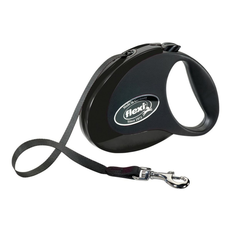 Dog Lead Flexi STYLE 3 m Black Size S