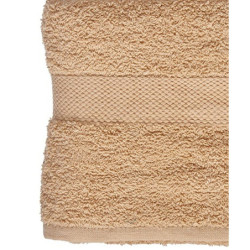 Bath towel Cream 70 x 130 cm (3 Units)