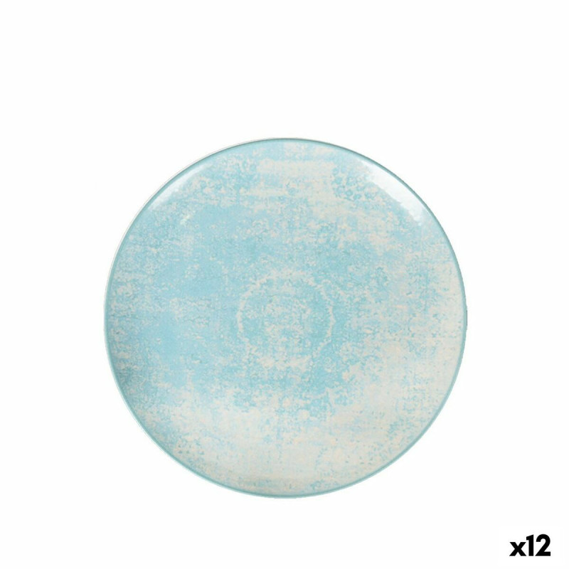 Deep Plate La Mediterránea Monaco Turquoise (12 Units)